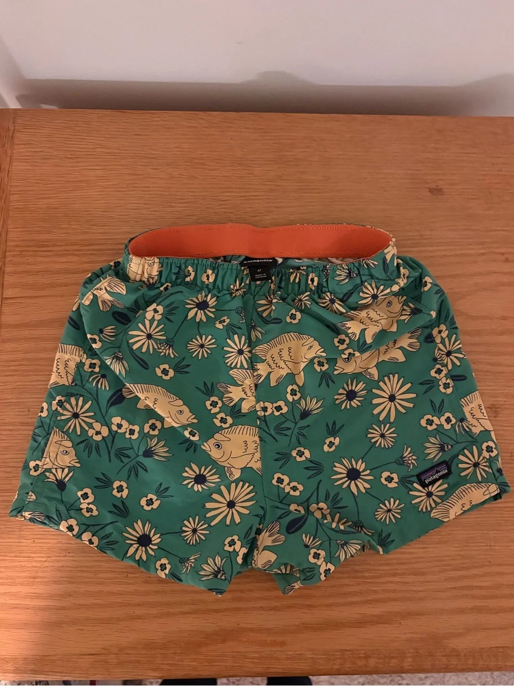 Patagonia Baby Baggies Shorts- Fish and Daisy